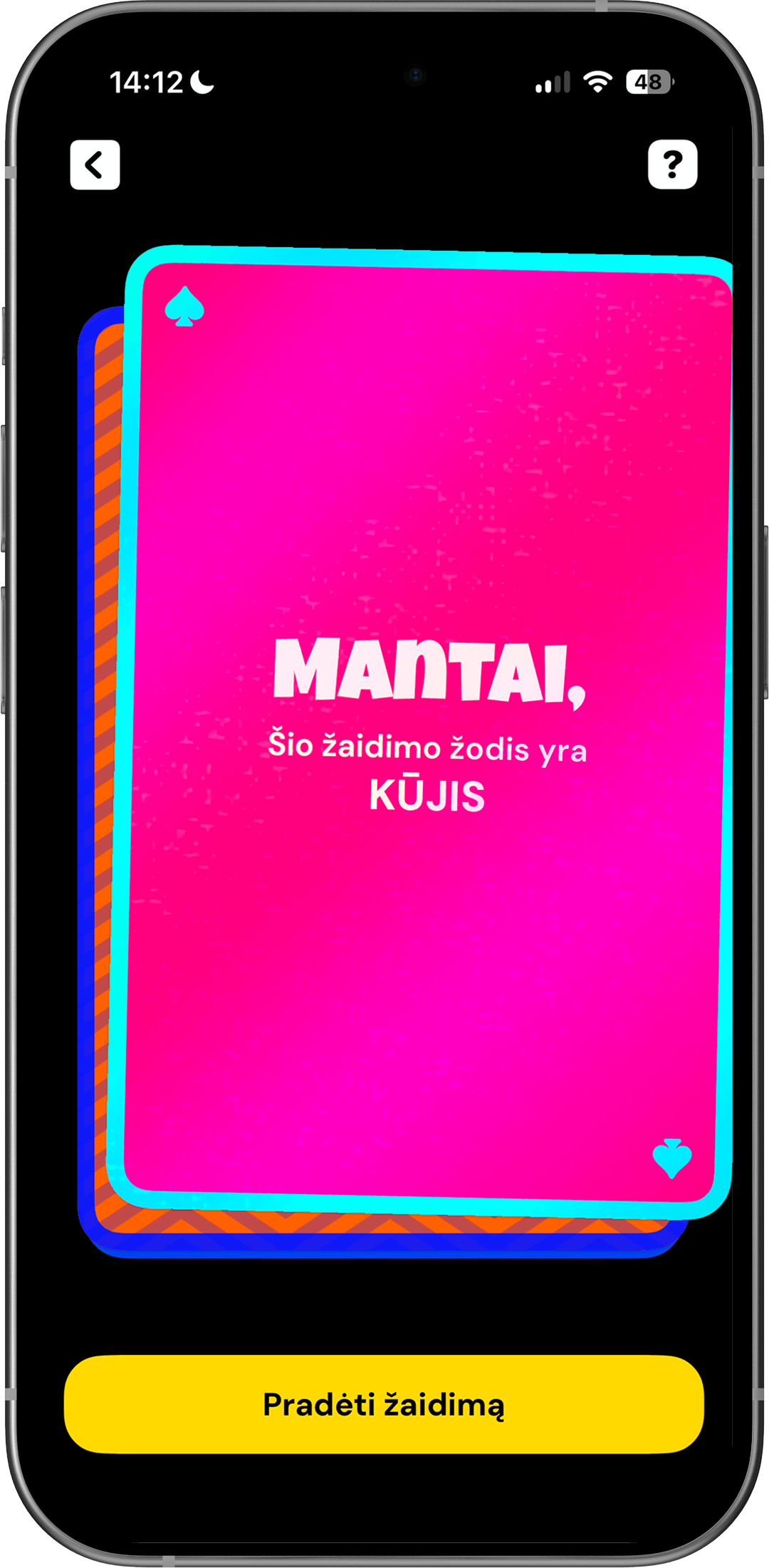 Imposteris žaidėjų vardai ir slaptas žodis telefone